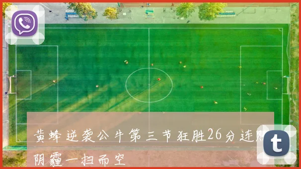 黄蜂逆袭公牛第三节狂胜26分连败阴霾一扫而空